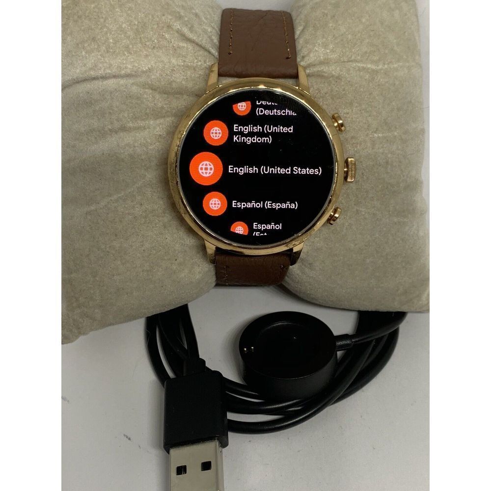 Fossil Gen 4 Authentic Digital Dial Smart Watch Custom Band FTW6018 BA151